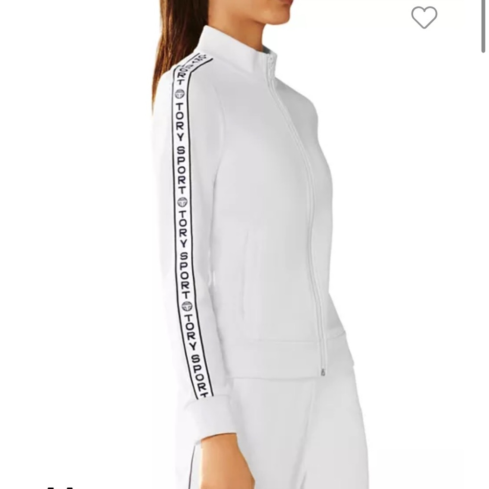Tory Burch Sport Banner Track Jacket